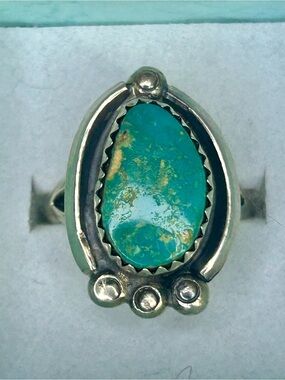 Vintage Southwestern Turquoise Ring (c. 1970–1975)
